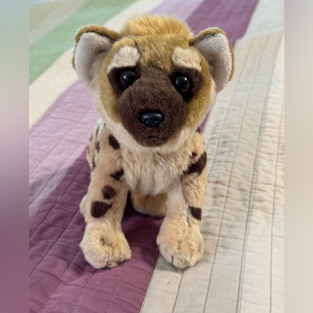 Save our space hyena plush